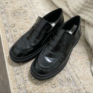 Zara chunky loafers